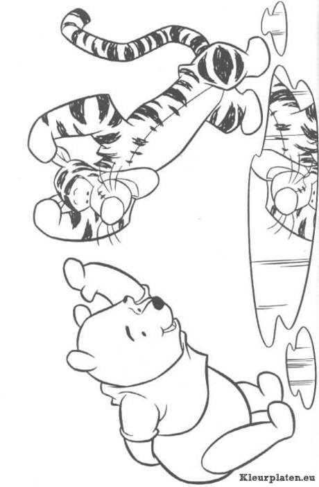 Winnie de pooh kleurplaten