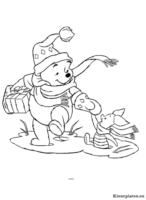 Winnie de pooh kleurplaten