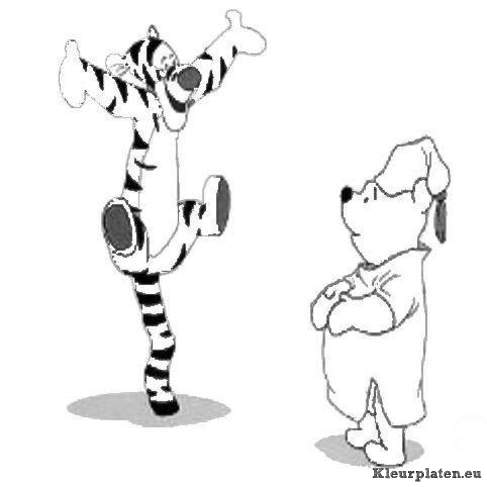 Winnie de pooh kleurplaten