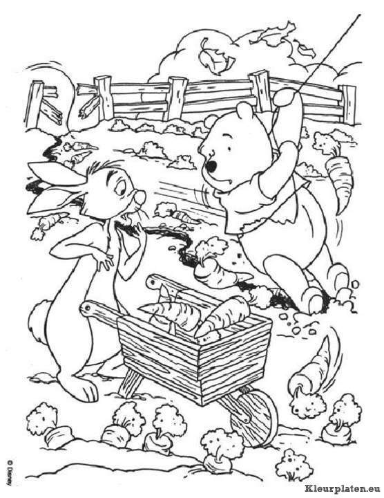 Winnie de pooh kleurplaten