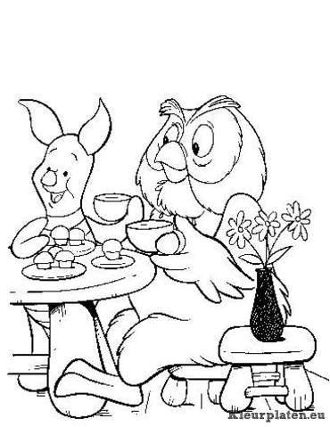 Winnie de pooh kleurplaten