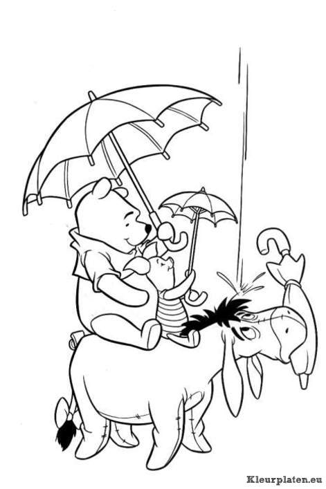 Winnie de pooh kleurplaten
