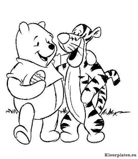 Winnie de pooh kleurplaten