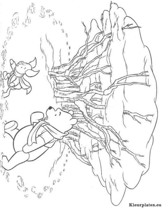 Winnie de pooh kleurplaten