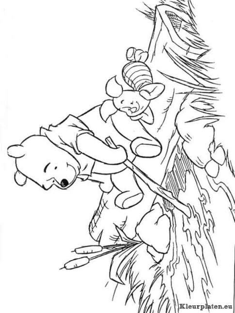 Winnie de pooh kleurplaten