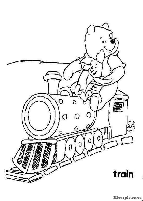 Winnie de pooh kleurplaten