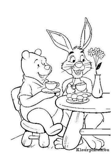 Winnie de pooh kleurplaten