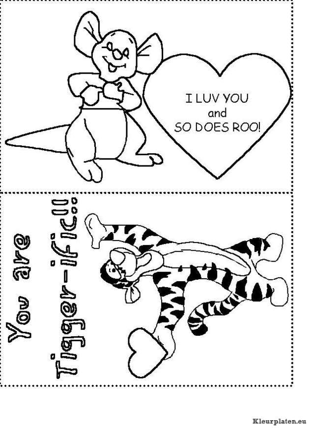 Winnie de pooh kleurplaten