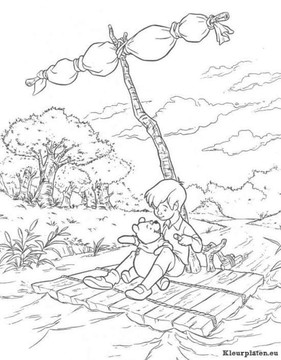 Winnie de pooh kleurplaten