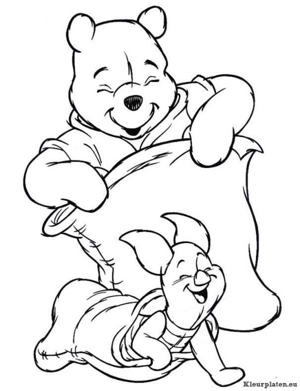 Winnie de pooh kleurplaten