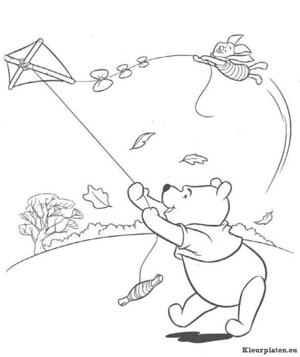 Winnie de pooh kleurplaten