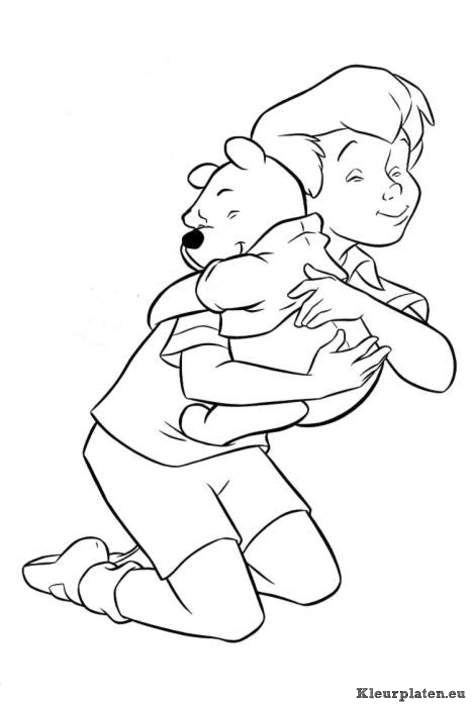 Winnie de pooh kleurplaten