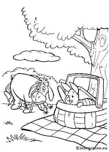 Winnie de pooh kleurplaten