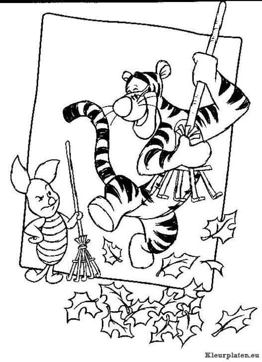 Winnie de pooh kleurplaten