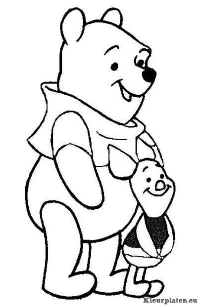 Winnie de pooh kleurplaten