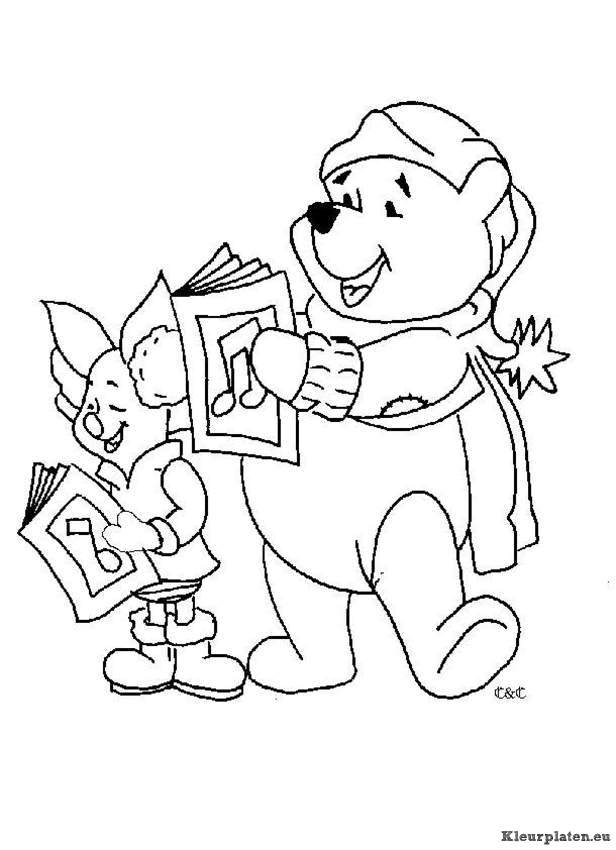 Winnie de pooh kleurplaten