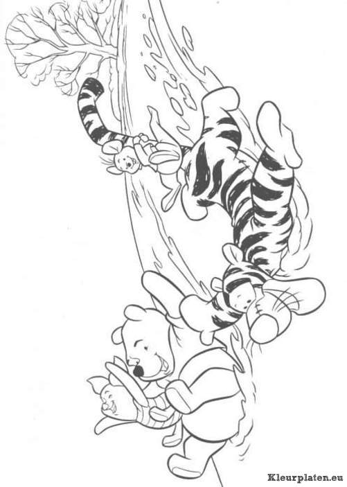 Winnie de pooh kleurplaten