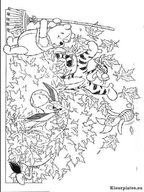 Winnie de pooh kleurplaten