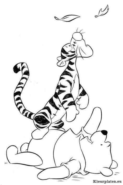 Winnie de pooh kleurplaten