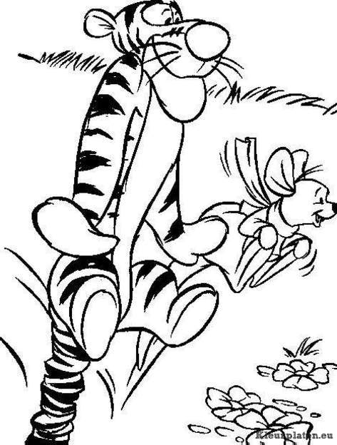 Winnie de pooh kleurplaten