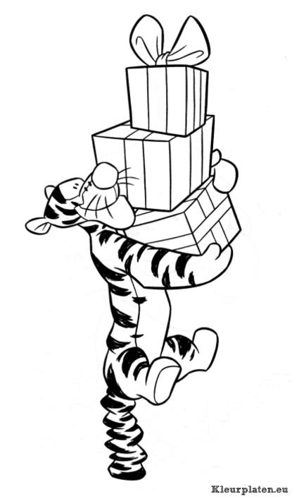 Winnie de pooh kleurplaten