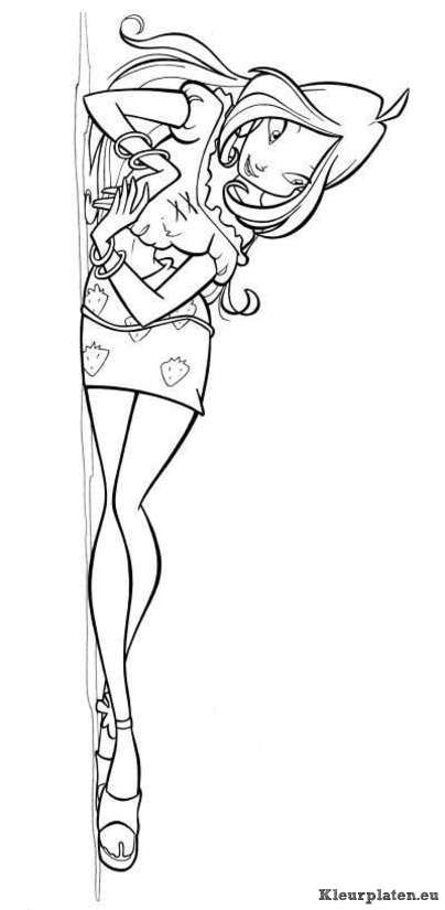 Winx club kleurplaten