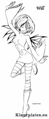Witch kleurplaten