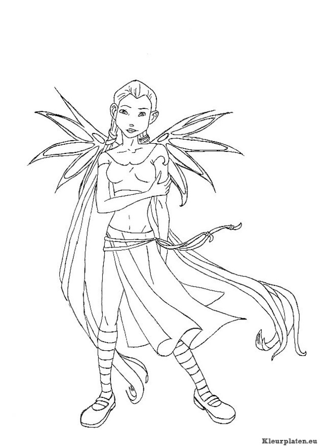 Witch kleurplaten