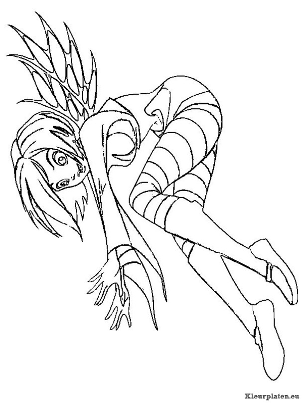 Witch kleurplaten