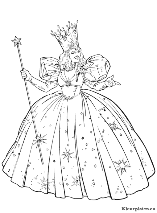 Wizard of oz kleurplaten