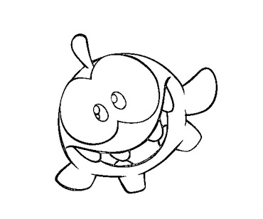 Cut the rope kleurplaten