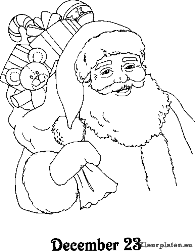 Advent kleurplaten