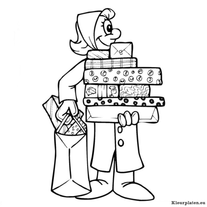 Kerst overig kleurplaten