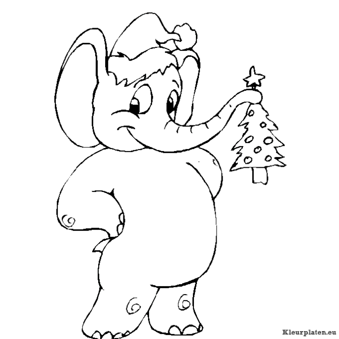 Kerst overig kleurplaten