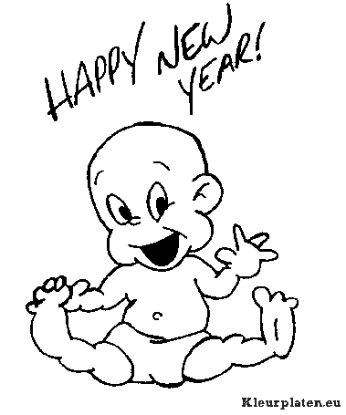 Baby happy new year
