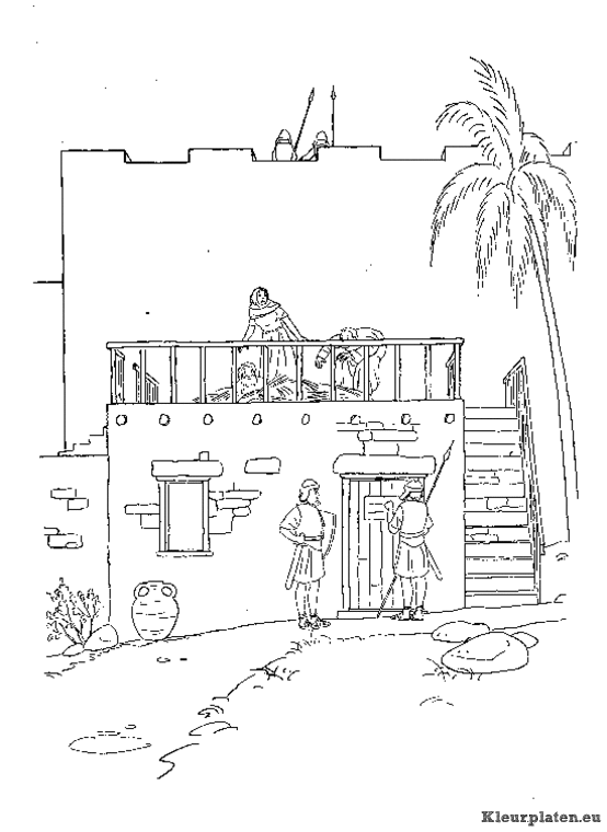 Bijbelverhalen kleurplaat