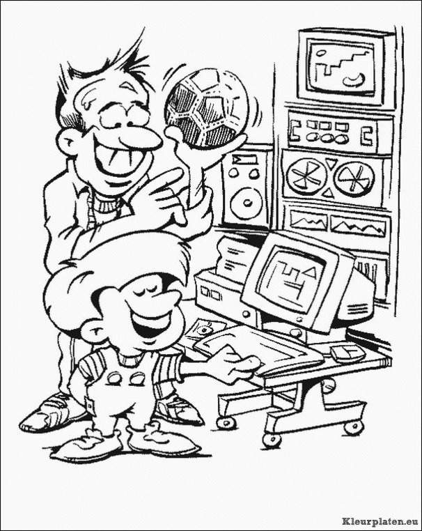 Computer kleurplaten