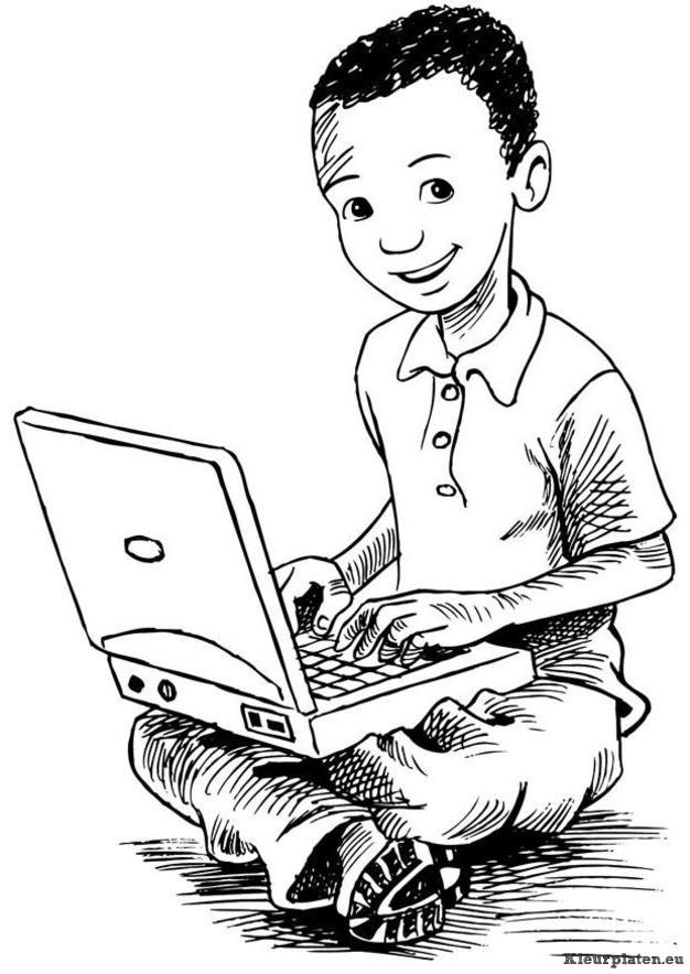 Computer kleurplaten