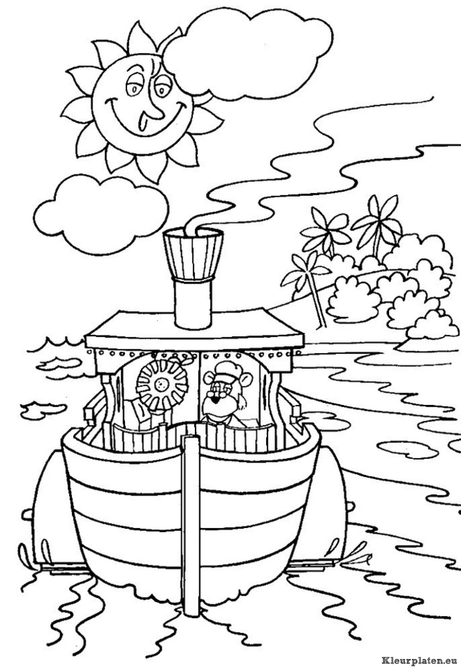 De bereboot kleurplaten