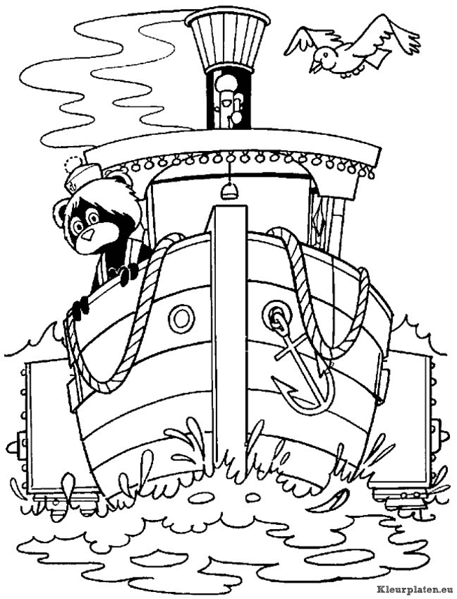 De bereboot kleurplaten