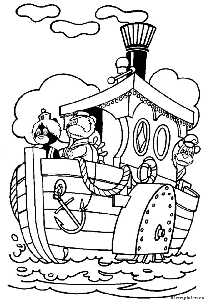 De bereboot kleurplaten
