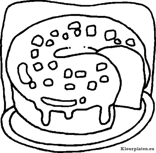 Eten kleurplaten