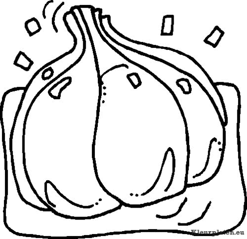 Eten kleurplaten