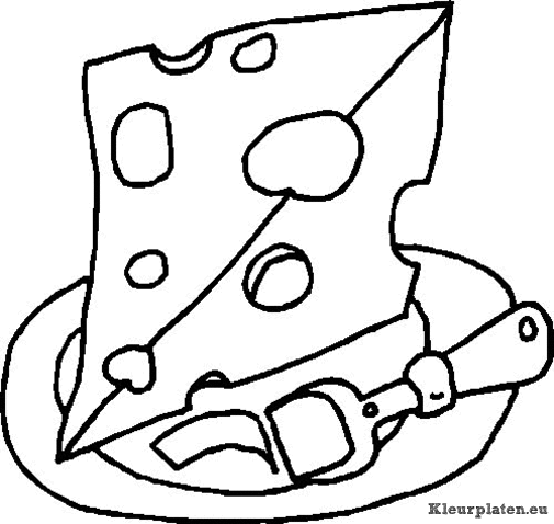 Eten kleurplaten
