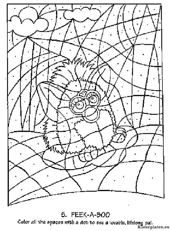 Furbie kleurplaten