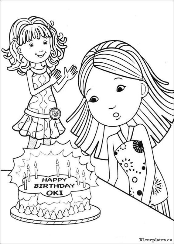 Groovy girls kleurplaten