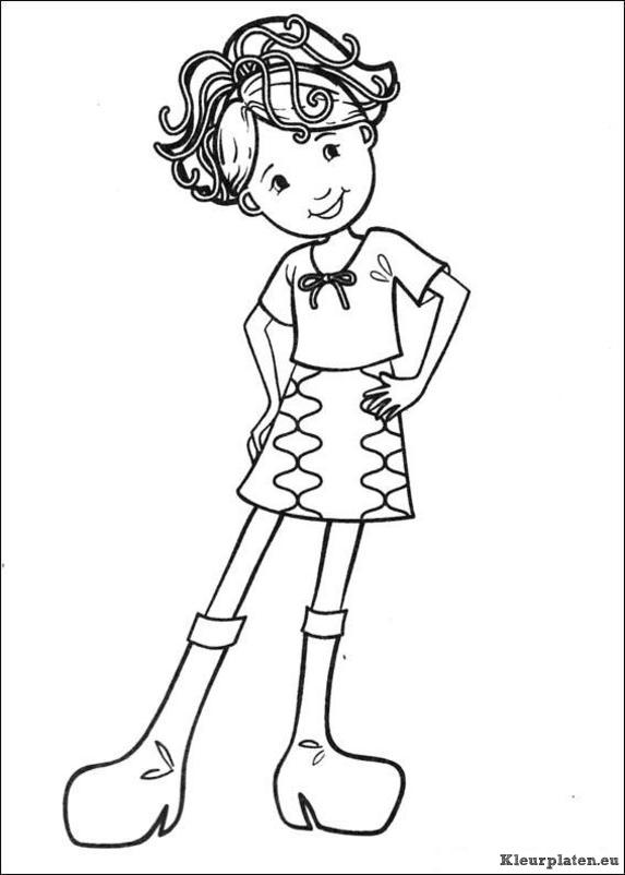 Groovy girls kleurplaten