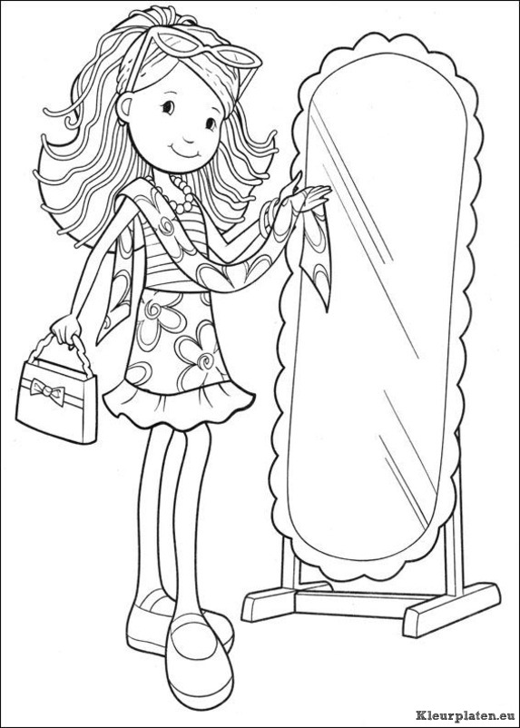Groovy girls kleurplaten