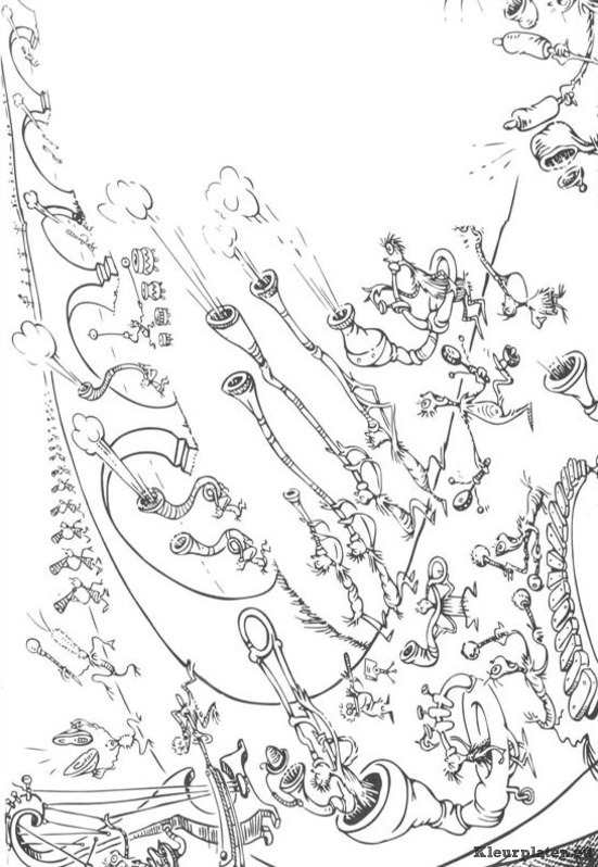 Horton van dr seuss kleurplaten