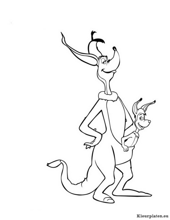 Horton van dr seuss kleurplaten